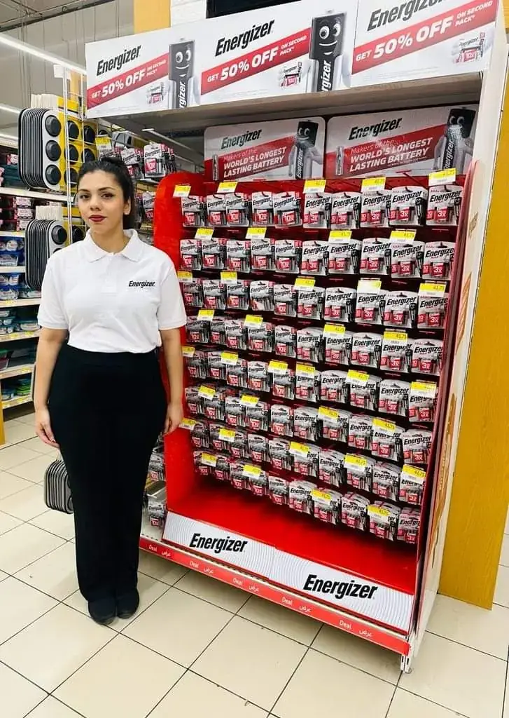 Promoter at an electronics display (2)