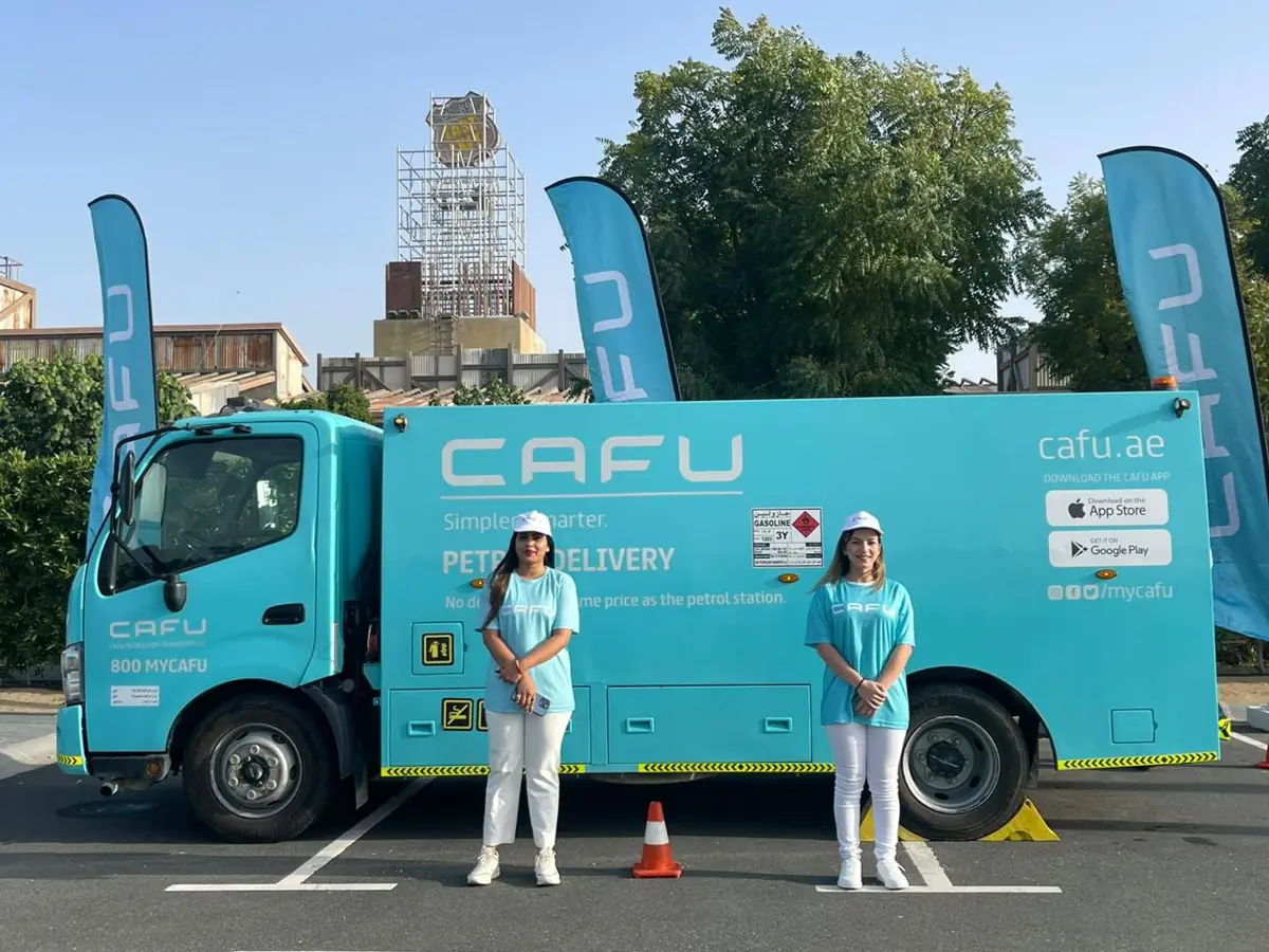 Branded hosts at a fuel-delivery truck activation (4)