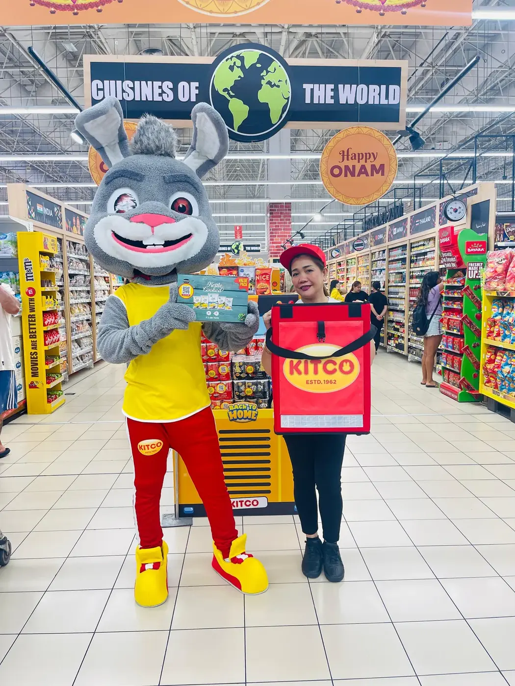 Mascot at an in-store promotion (7)