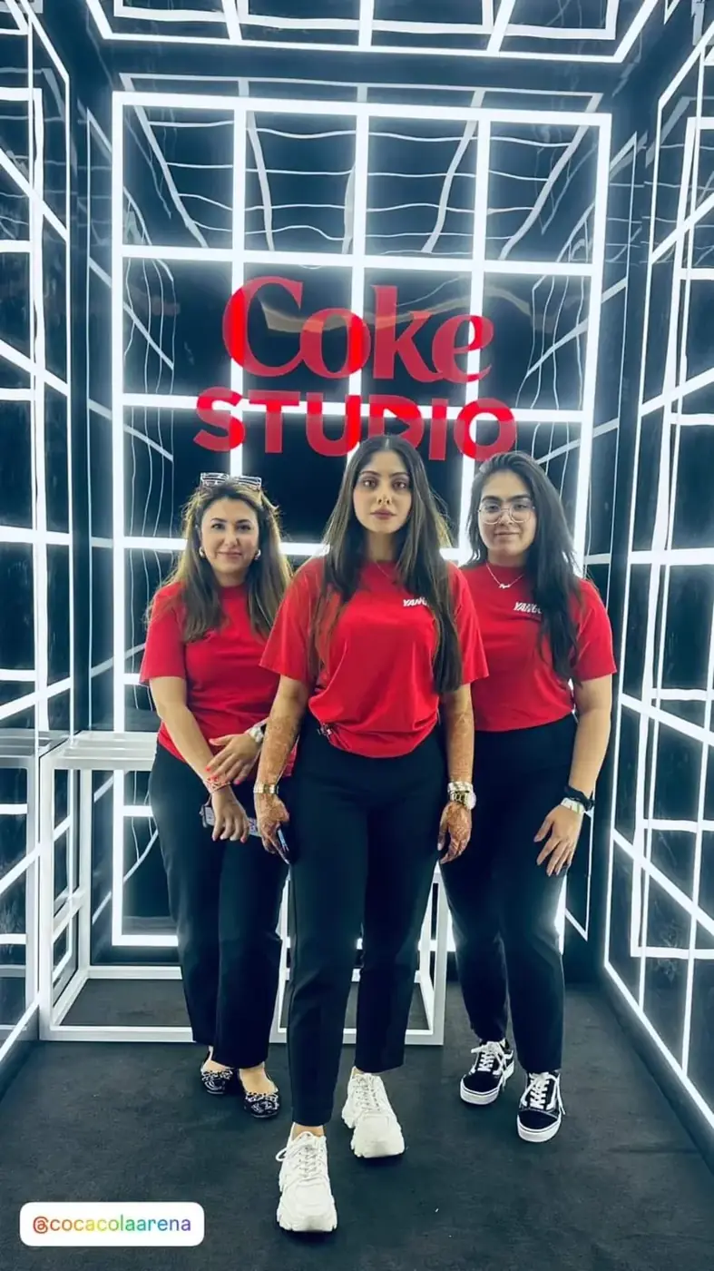Branded promotional team at a night-time outdoor activation (1)